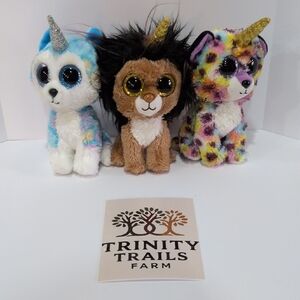 TY Beanie Boo Fantasy-Corn Trio